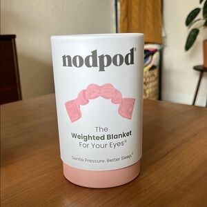Nodpod Blush Pink Weighted Eye Blanket